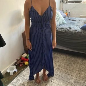 Cute striped Reformation dress